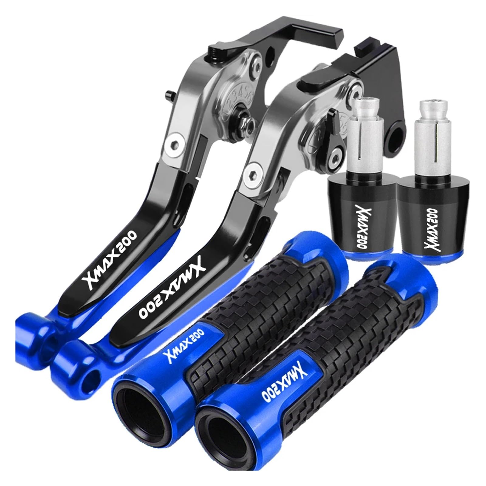 Leviers de frein et d'embrayage XMAX200 en alliage robuste 22mm