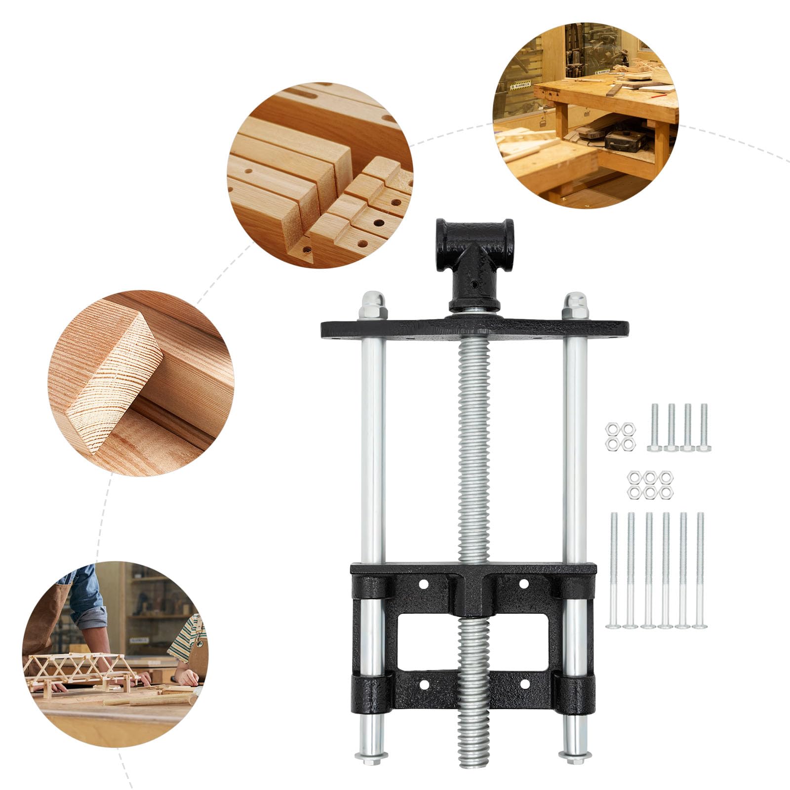 Morsa per legno anteriore da banco per lavorazione del legno