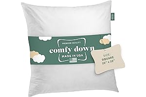 Comfy Down Pillow Insert: Enhance Your Home Décor with Comfort