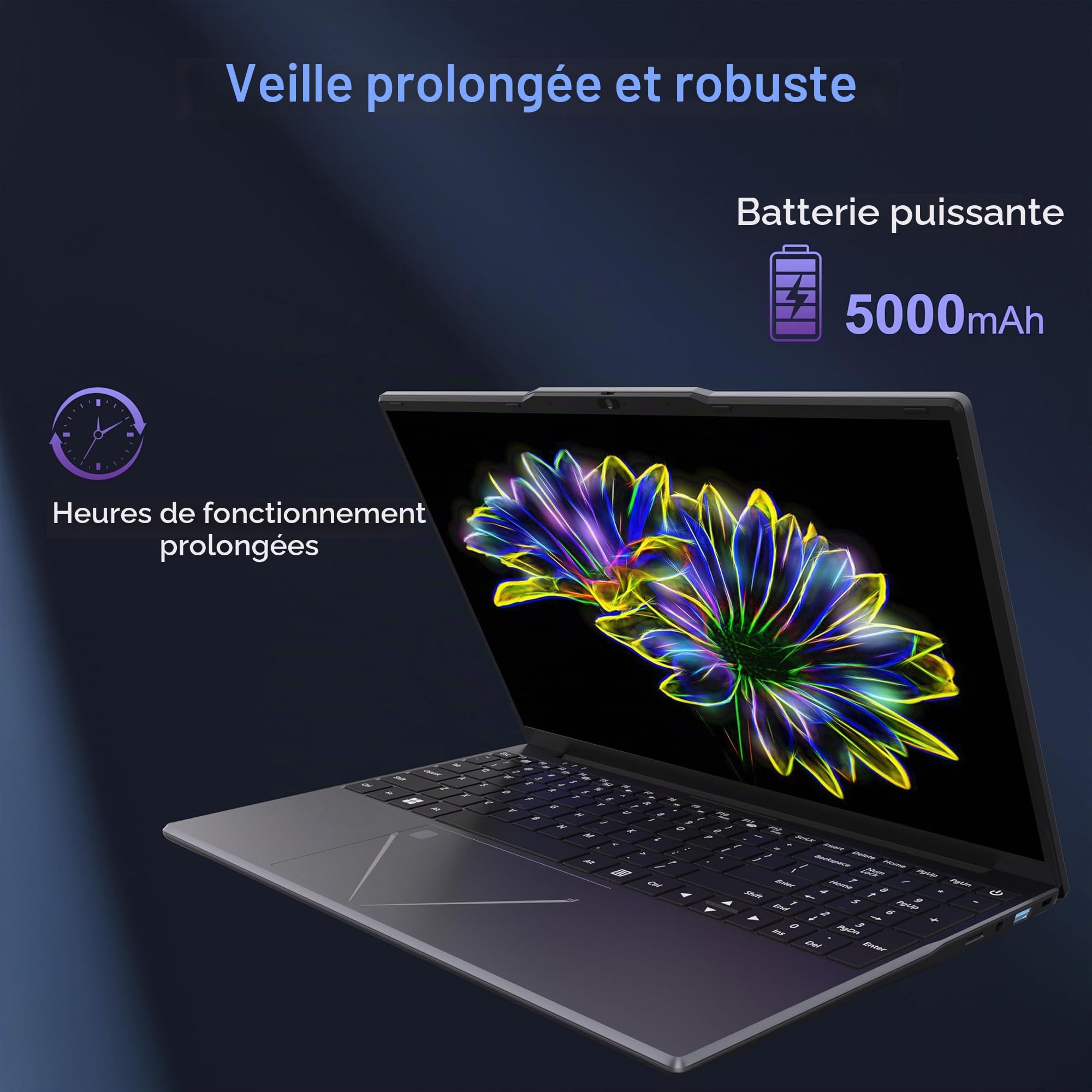 DREAMFYRE 15.6" Ordinateur Portable Ryzen 5 3500U 16GB DDR4 512GB SSD
