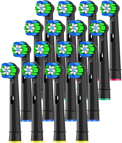 Cabezales de repuesto compatibles con cabezales de cepillo de repuesto Oral-B Braun, 4 cabezales de cepillo de dientes eléctricos profesionales,