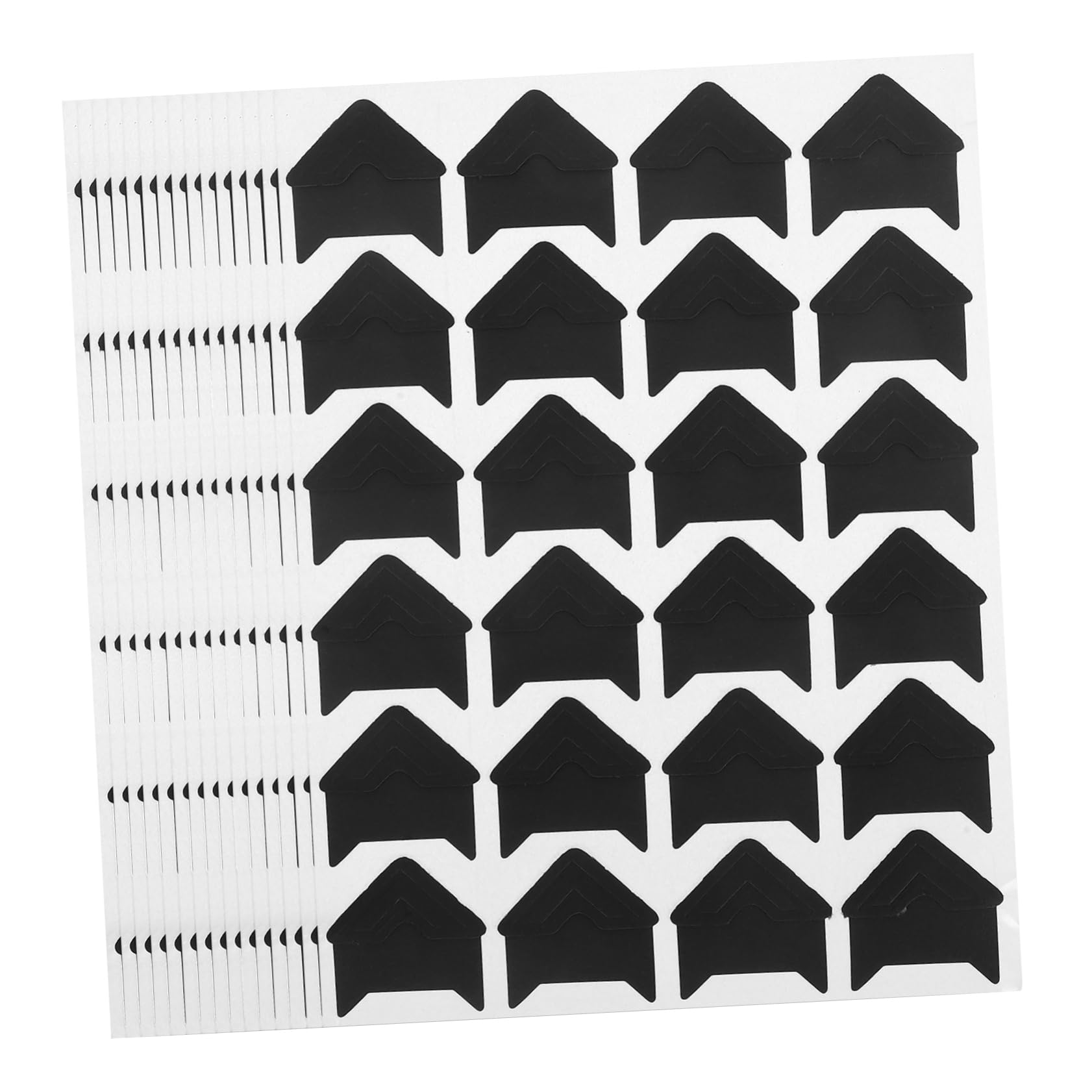 DIYEAH 15 Sheets Corner Stickers: Photo Mounting Angle Corners Self Adhesive for Photographs for Photo Album Scrapbooking Picture Sticker
