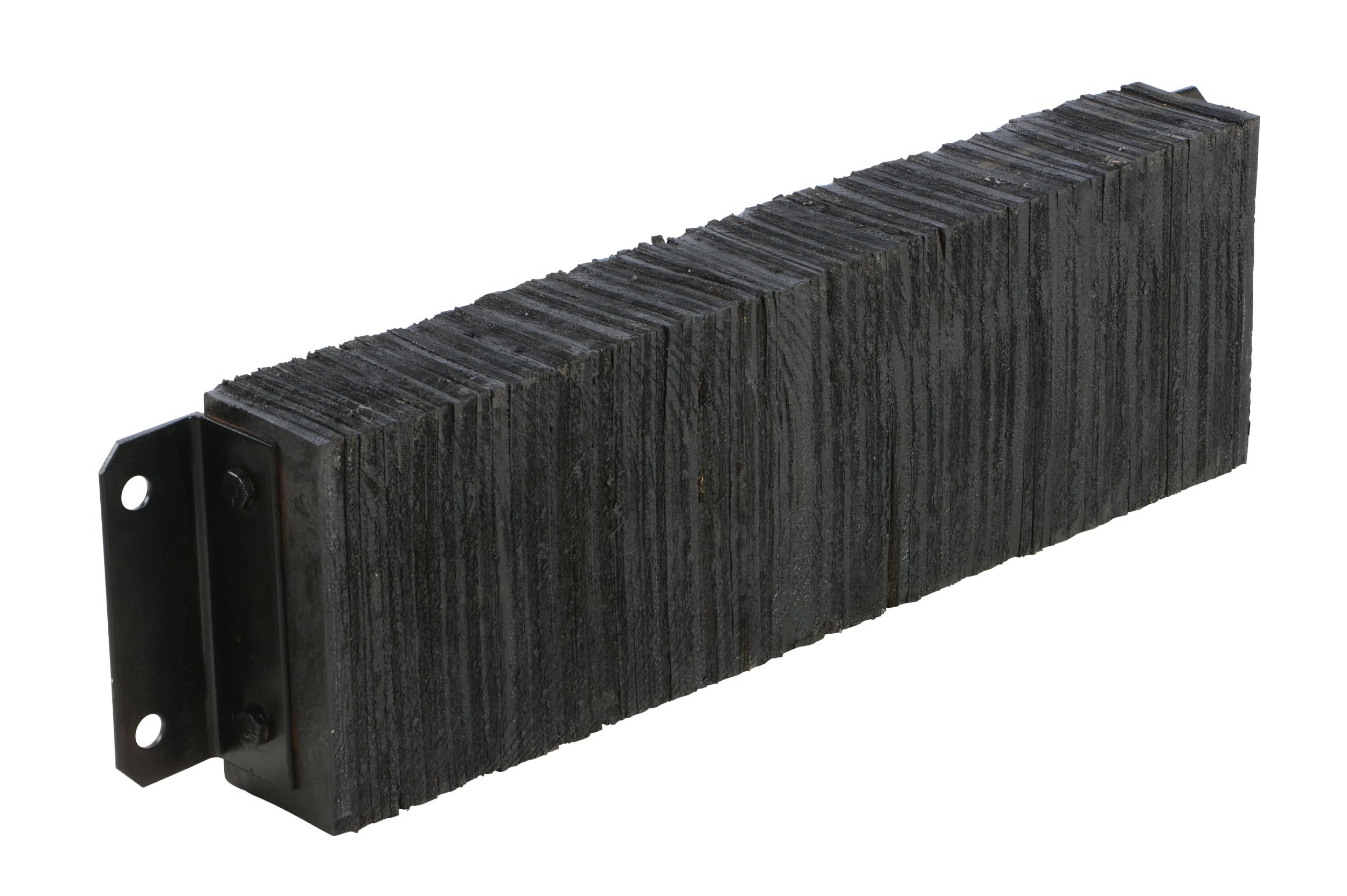 Vestil 1036-4.5 Laminated Rubber Dock Bumper 10 In. x 36 In. x 4-1/2 In. Black