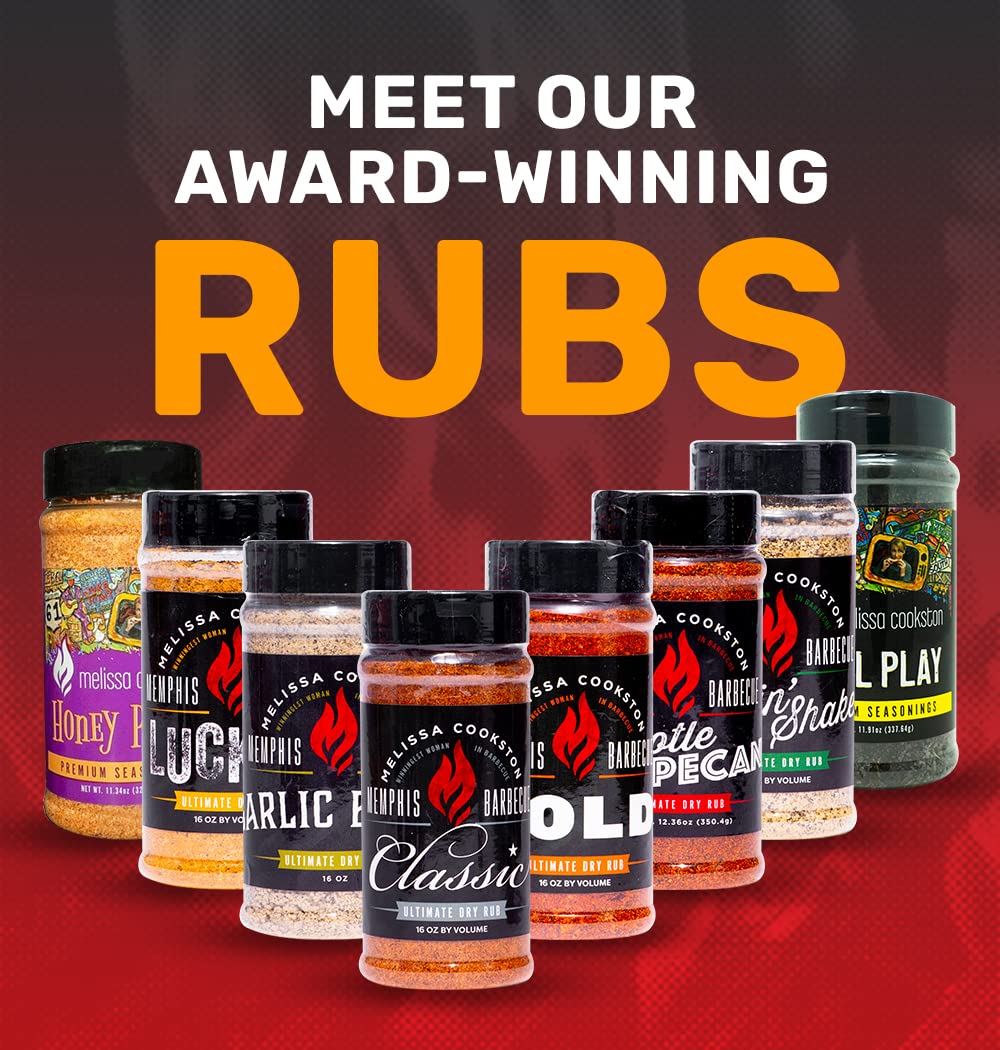 Melissa Cookston's Lucky 7 BBQ Rub, Award Winning Barbecue Rubs, 16 Oz - Image 5