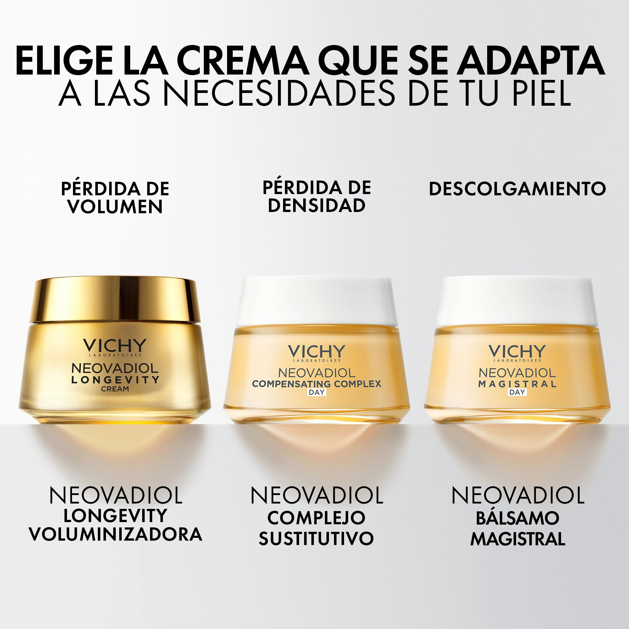 Vichy Neovadiol Longevity Crema revitalizante, Para pieles maduras, Acción antiedad y regeneradora, Piel hidratada y reafirmada, Con 13% de tecnología Longevisia | Acción Antiedad y Regeneradora, Piel Hidratada y Reafirmada, Con 13% de Tecnología Longevis