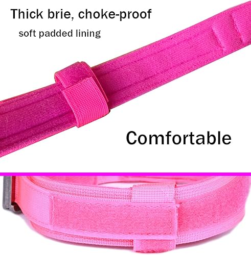 Miniatura 4 de Xqpetlihai Collar táctico para perro, ajustable, militar, de nailon, con asa de control y hebilla de metal resistente para perros medianos y grandes