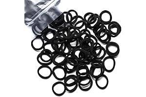 WANBY Mini Seamless Toddler Hair Ties