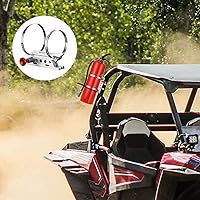 Vista 3 de Soporte de Montaje para Extintor de Incendios de Vehículo, Soporte de Botella de Extintor de Incendios de Barra Antivuelco de Liberación Rápida