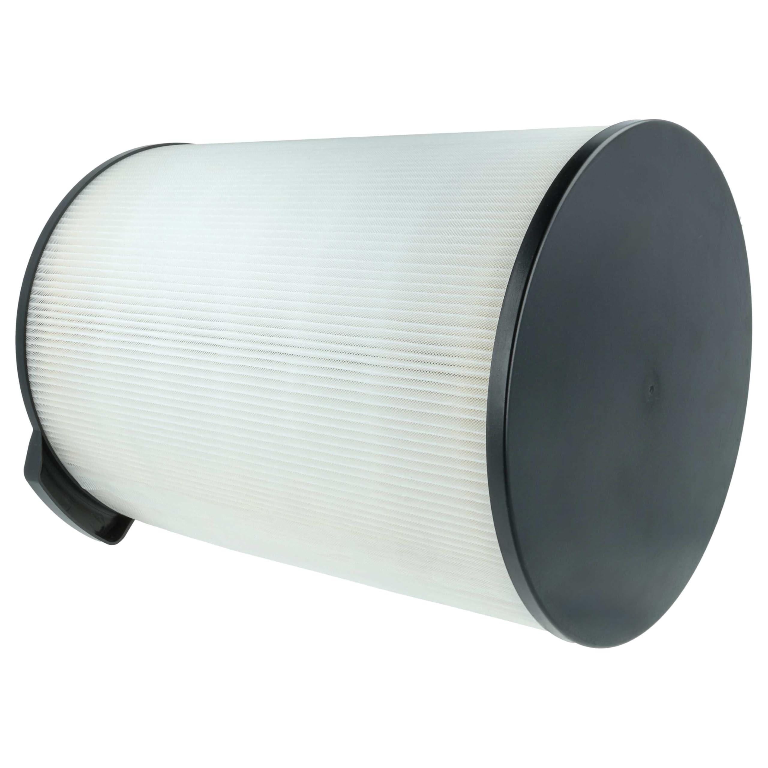 vhbw 2 x filtr z węglem aktywnym kompatybilny z oczyszczaczem powietrza Bosch Air 6000 – filtr powietrza H13, czarno-biały