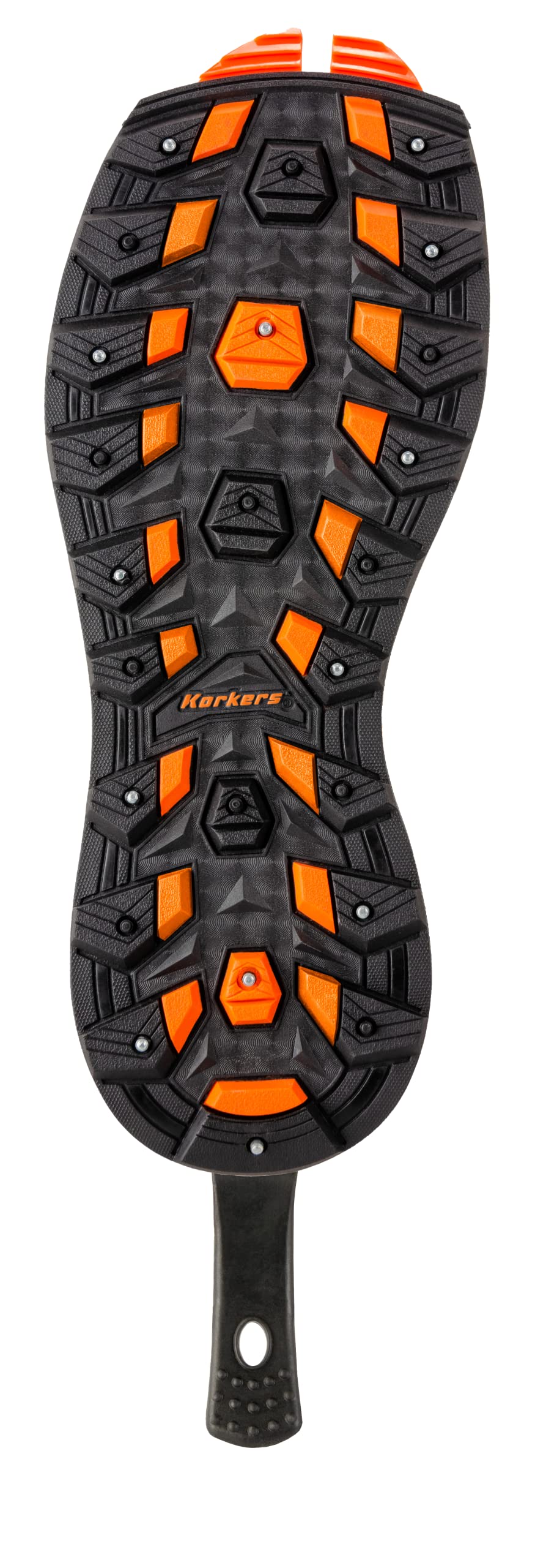 KorkersOmniTrax 3.0 Sole - All Terrain Studded Rubber Lug Sole with Carbide Studs - All Terrain Winter Traction