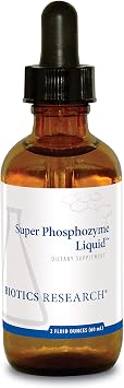 Biotics Research Super Phosphozyme Liquid Phosphorous in Liquid, Electrolytes, Healthy Bones and Teeth, Protein Production, Energy Support, 40mg/Drop, 2 Fl Oz