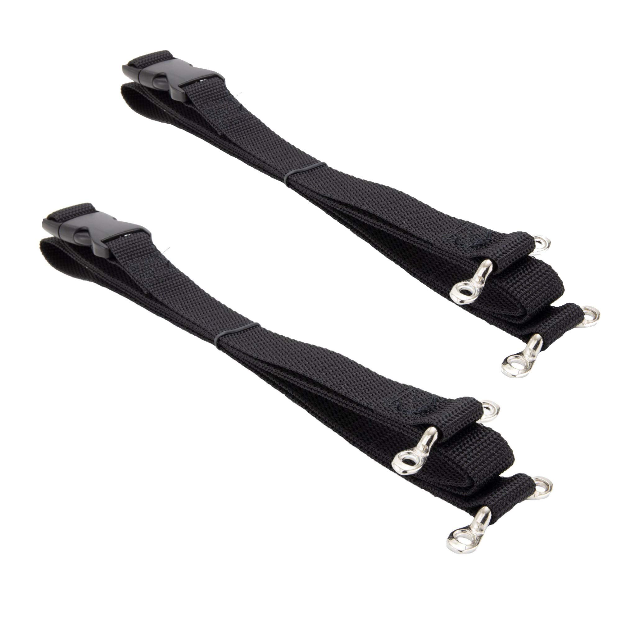 RecPro RV TV Straps - 53" Anti-Tip Furniture Safety Straps (2 Pack)