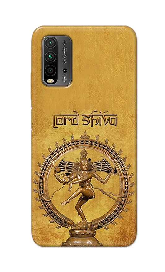PRINTFIDAA Lord Shiva As Nataraj Back Cover Case for Redmi 9 Power Back Cover -(by) RPM1004