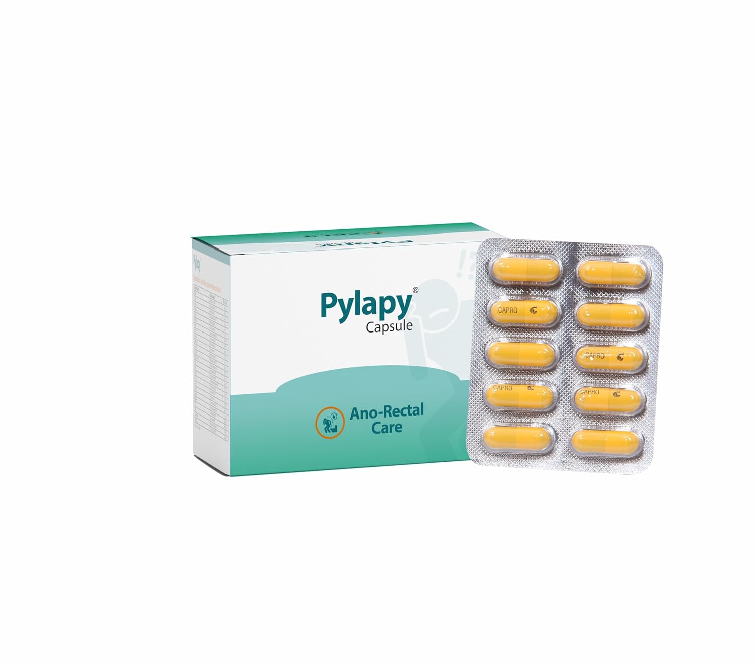 Buy CAPRO - Pylapy Capsule -100 Capsules Online at Low Prices in India ...