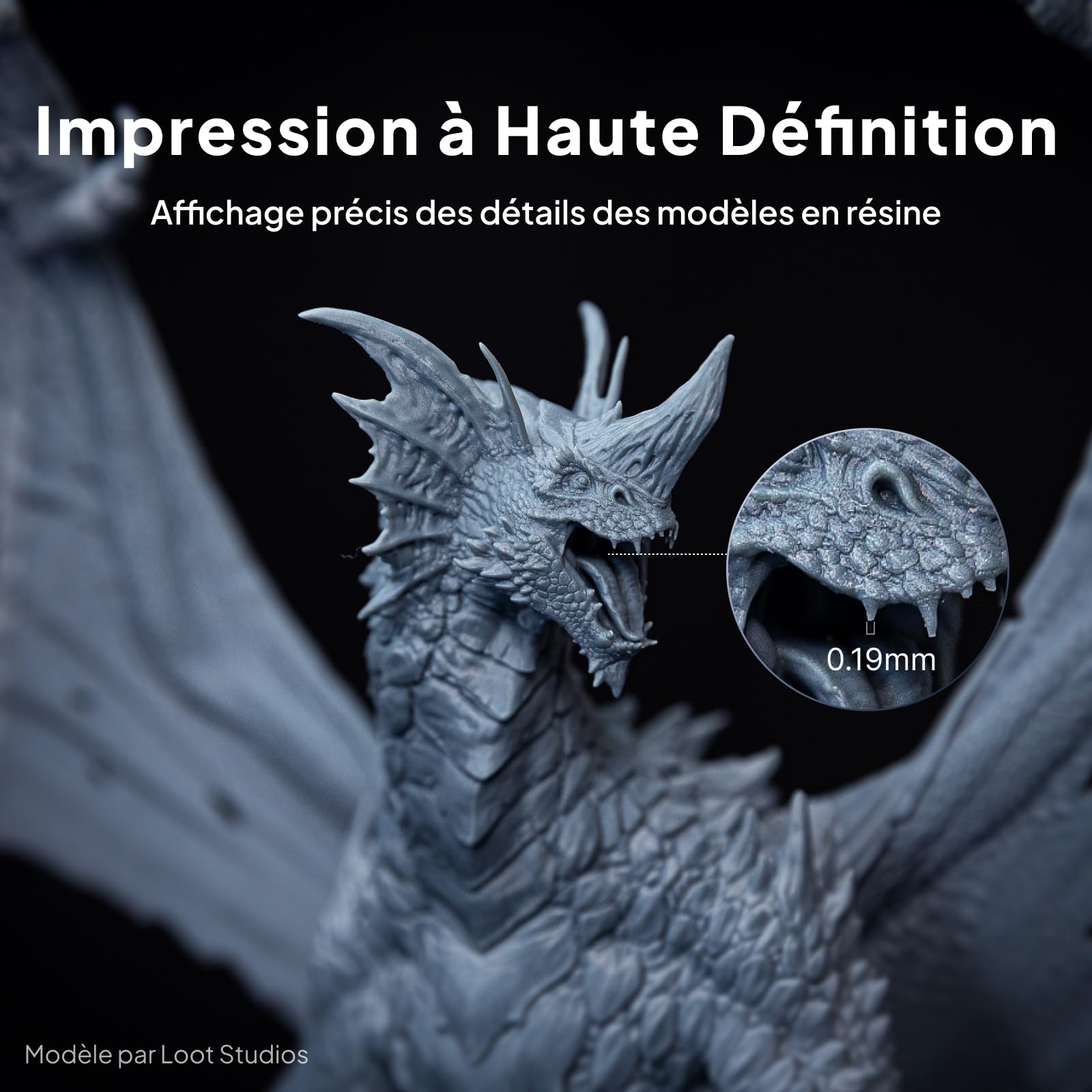 ELEGOO Saturn 4 Ultra 16K Imprimante 3D Résine avec Couvercle Rabattable, Chauffage Intelligent du Réservoir à 30 °C, Haute Vitesse 150 mm/h, Grand Format d'impression de 211,68 × 118,37 × 220 mm³