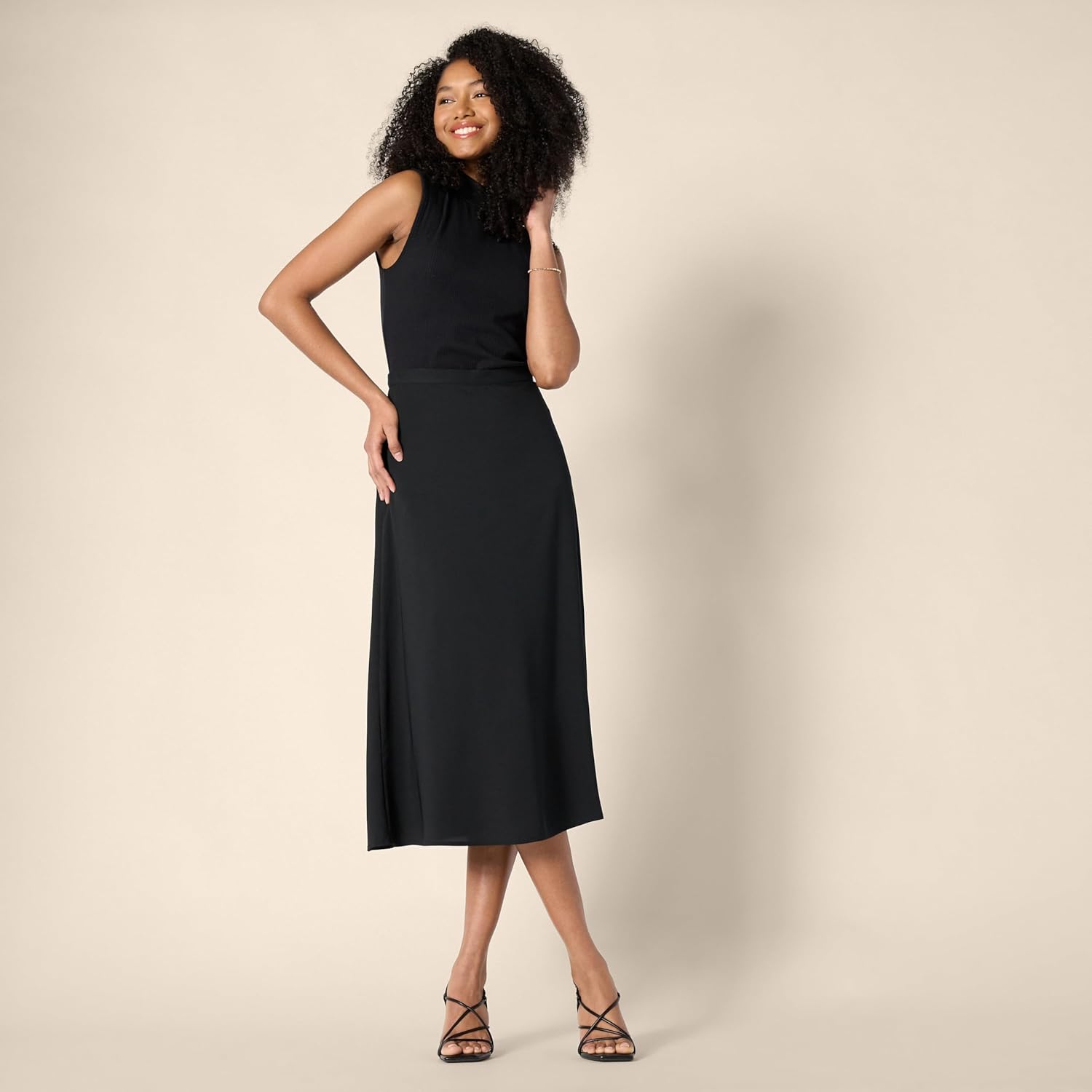 Amazon Essentials Women's Strappy Stiletto Heel Sandals - Image 2