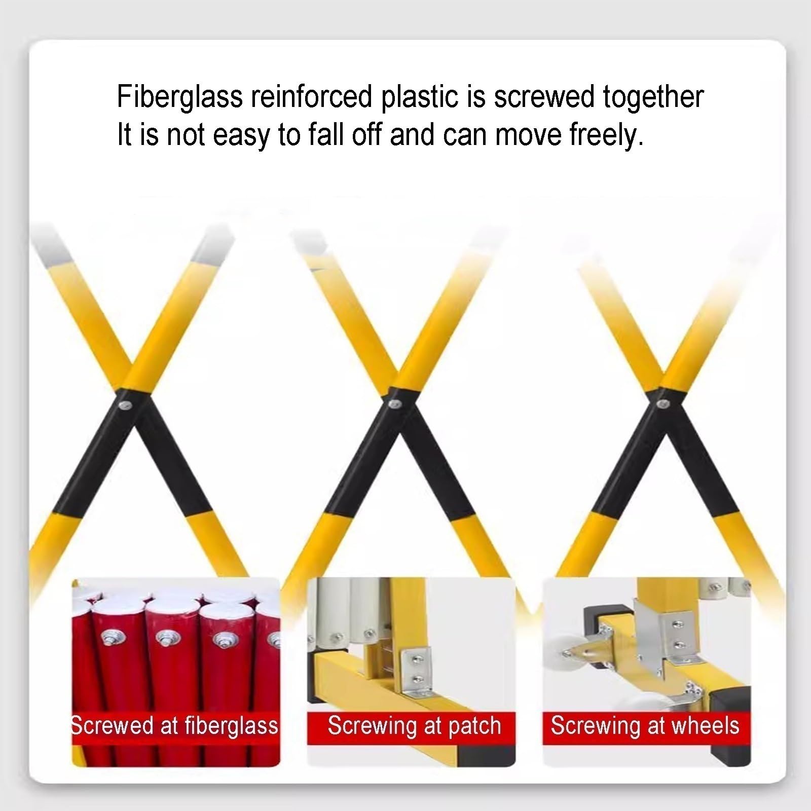 Barriera Stradale Retrattile, Porta Pieghevole, barriera Mobile espandibile, barriera Stradale, barriera Metallica espandibile, barriera Retrattile Regolabile, barriera di Sicurezza industri