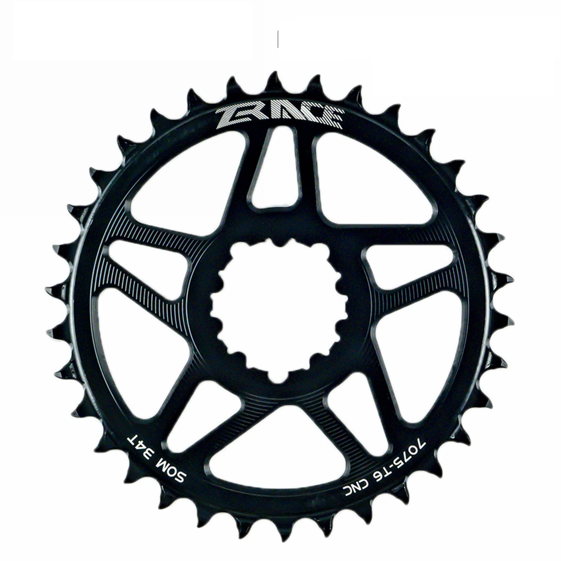 Plateau de pédalier 10S 11S 12S rigide à montage direct avec offset 3mm pour VTT