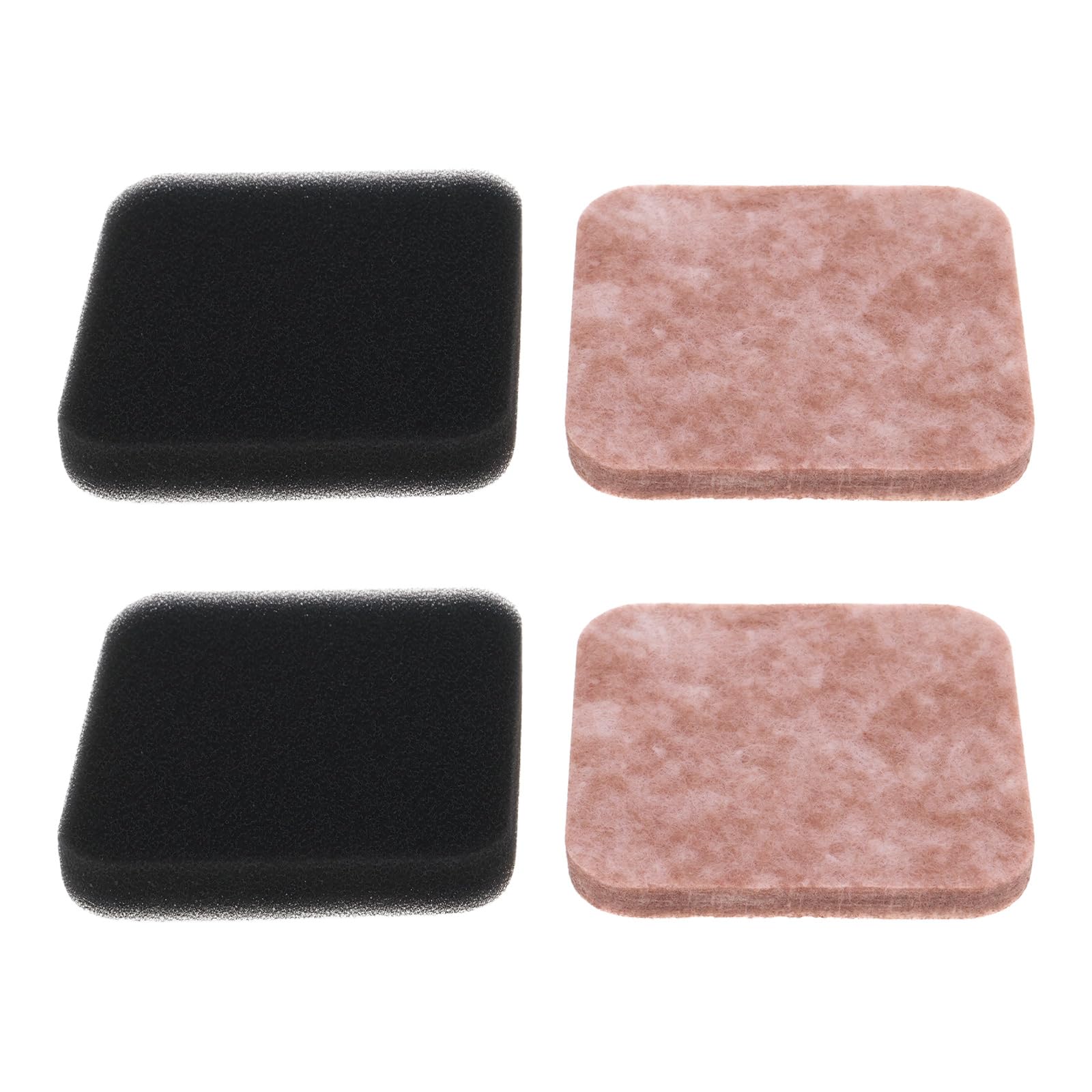 YINETTECH 2Sets Air Filters Compatible with STIHL HS75 FS85 FS80 FS85T KM85 HL75 HS75 HS80 HS85 BG75