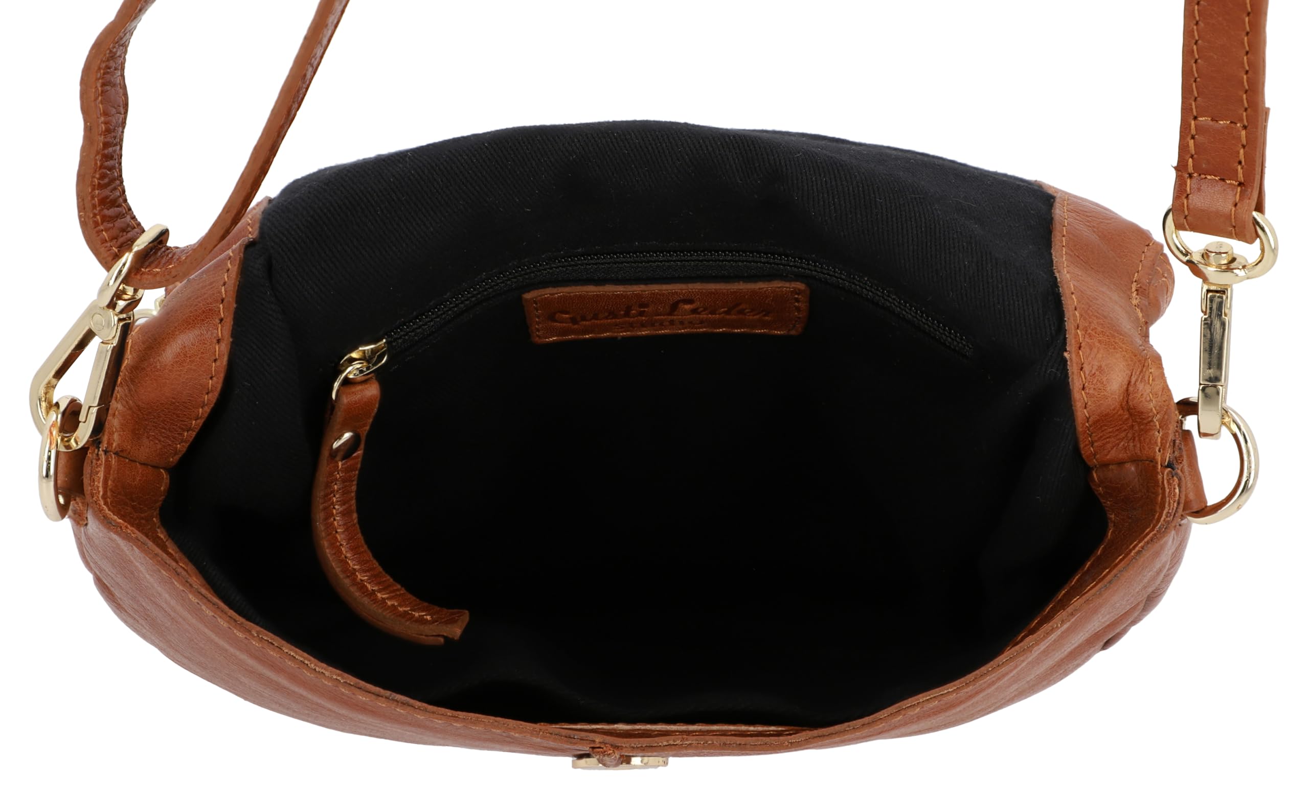 Gusti Iselin - Borsa a tracolla da donna in pelle, borsa a tracolla per feste, festival