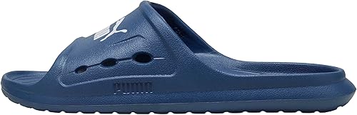 PUMA Mixte Divecat Adult Sandal, DRY BLUE JEWEL-SILVER MIST, 35.5 EU