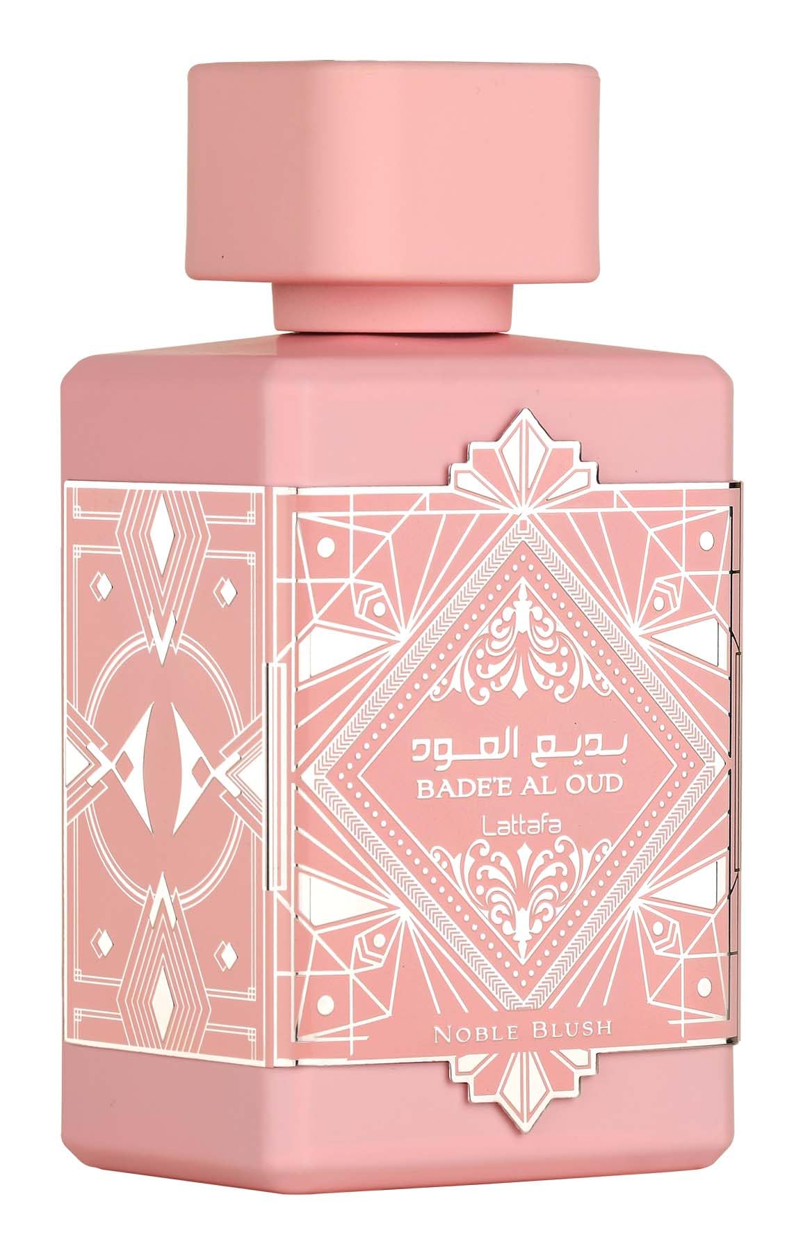 LattafaBade'e Al Oud Noble Blush for Unisex Eau de parfum Spray, 3.4 Ounce / 100 Ml