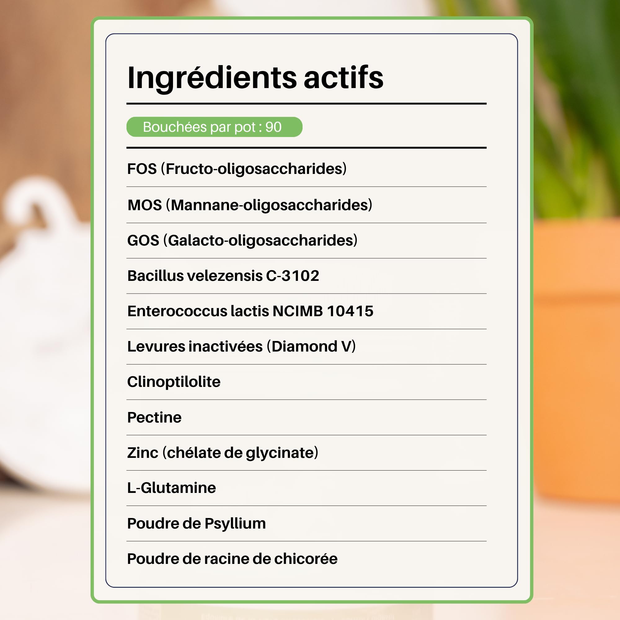 SparklyPets - Probiotics - Digestion - Complément Alimentaire pour Chien - Confort Digestif et Flore Intestinale - Prébiotique et Probiotique Chien - 90 Unités, 270g, Goût Poulet
