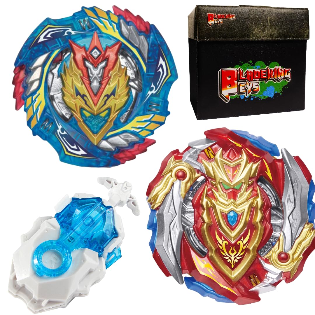 BLADEKING BEYS B127 Cho-Z Valkyrie Zen Evolution + B129 Cho-Z Achilless 0 Dimension + DB Launcher LR + Toy Storage Box (B0CJNS2LG8) Amazon Price History, Amazon Price Tracker