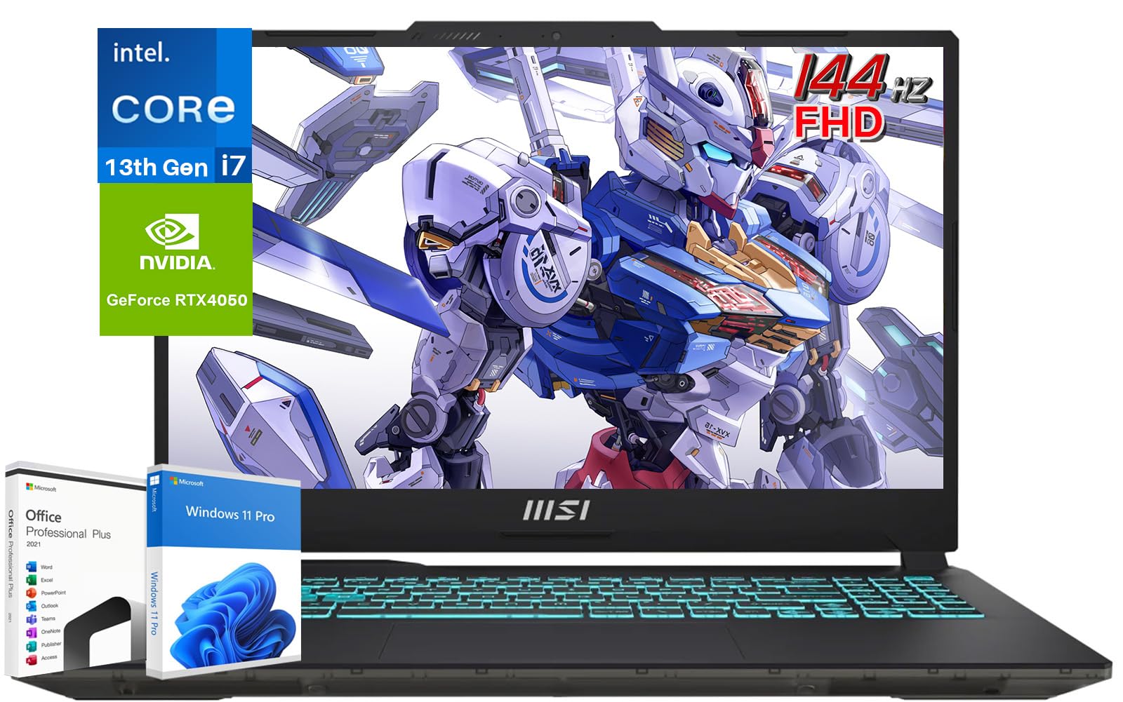 Amazon.com: MSI Cyborg Gaming Laptop, 15.6 inch IPS FHD