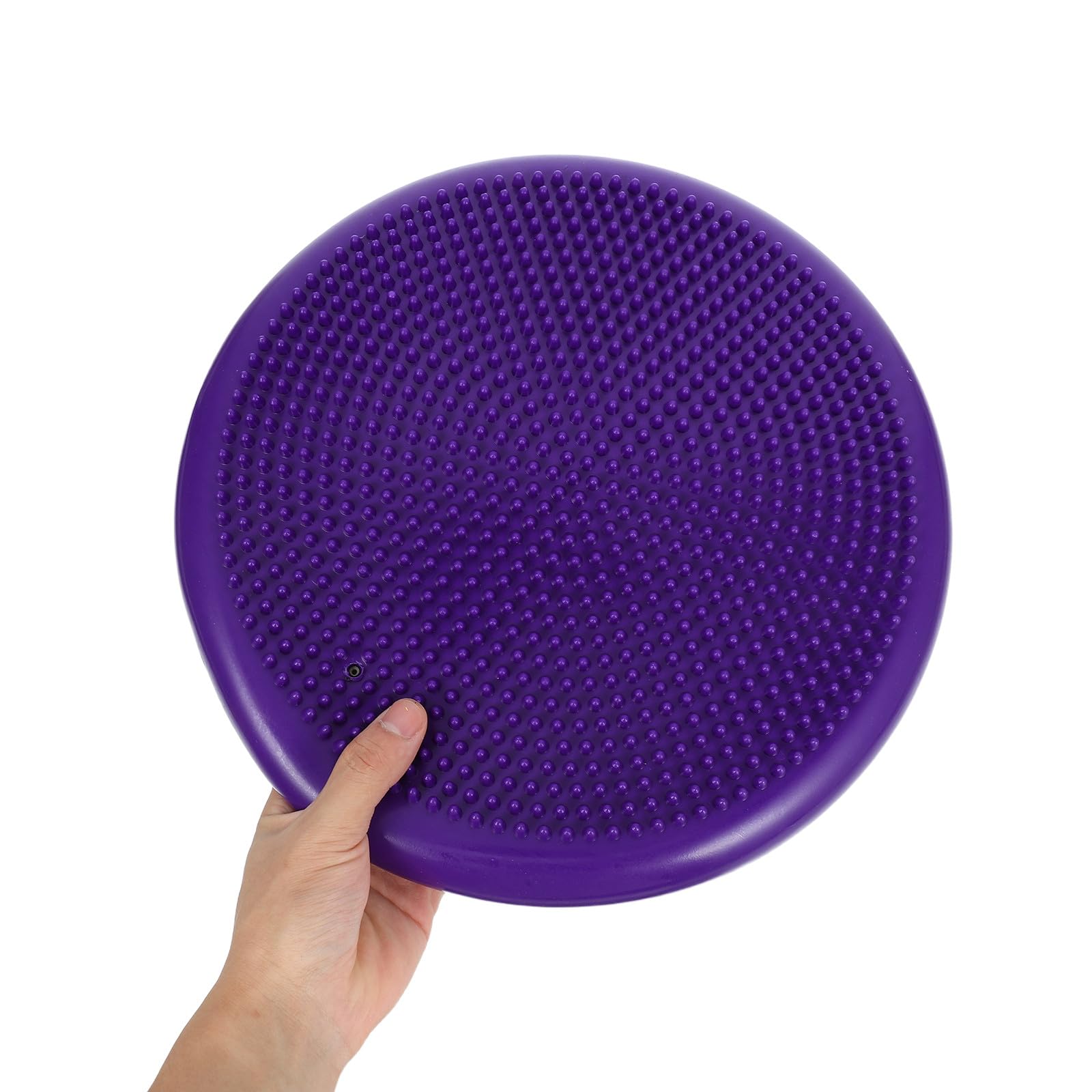 Abaodam Cuscino Gonfiabile per Seduta Ergonomica in Pvc Pompa a Mano, Cuscino da Equilibrio Extra Spesso per Reabilitazione e Sollievo Mal di Schiena