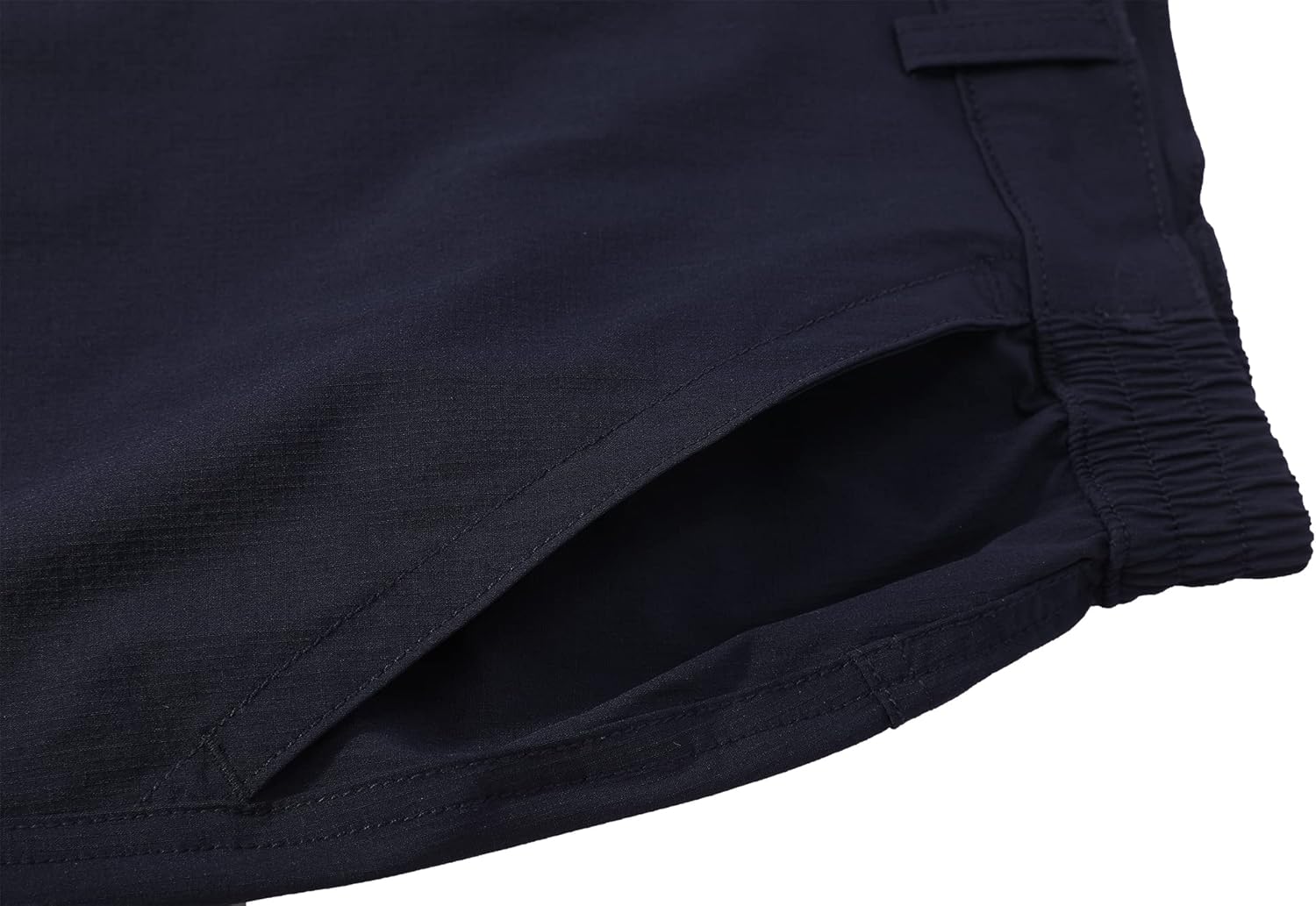 Men's Stretchy Quick Dry Cargo Hiking Shorts Lightweight Work Shorts 6 Pockets for Cycling Travel Camping - Image 4