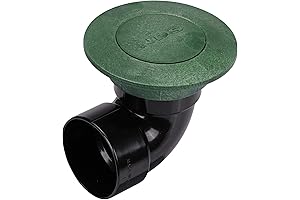 NDS Flow-Well Pop-Up Drainage Emitter for Seamless Gutter and Drain Connections