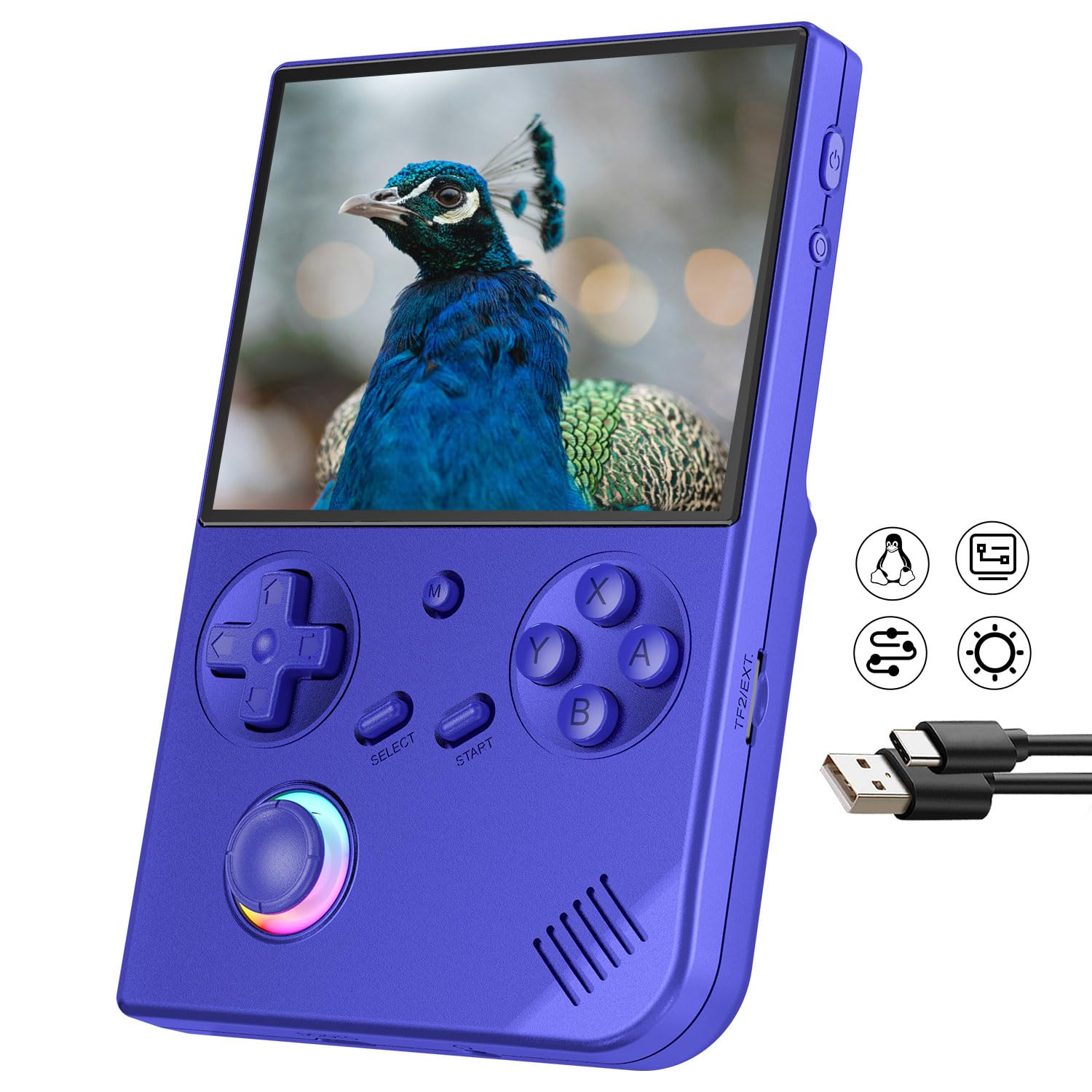 Amazon | Anbernic RG40XXV携帯型ゲーム機Linuxシステム4インチIPSフル