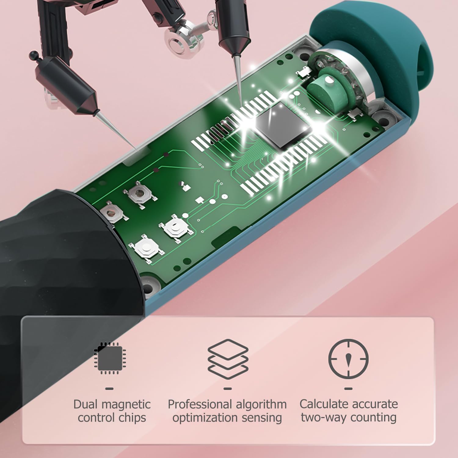 Corda Per Saltare Sport, Senza Fili Con Contatore, Salto Corda - Foto 8