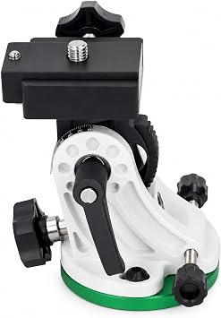 Equatorial Base for Watcher, Star Latitude EQ Base, Astronomy Telescope Accessory, Equatorial Mount with 3/8 Inch Thread for Common Tripods, 90 Degree Adjustment