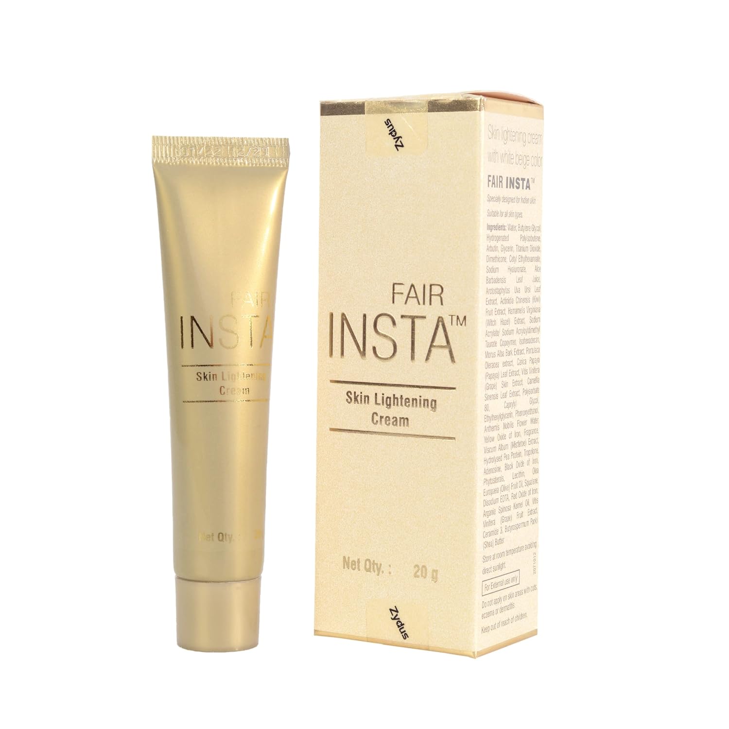 Zydus Liva Fair Insta Skin Care Cream for Mosturizing Skin 20 Gram