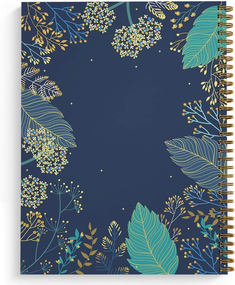 Believe You Can Personalized Inspirational Monthly and Weekly Softcover Planner and Organizer, 1 full year, January-December DATED or UNDATED OPTION, 8.5" x 11", lay flat wire-o spiral binding