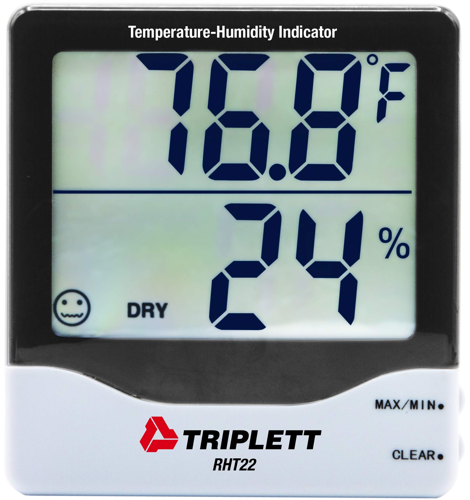 Hygro-thermomètre Triplett RHT22 pour surveiller l'air de la chambre