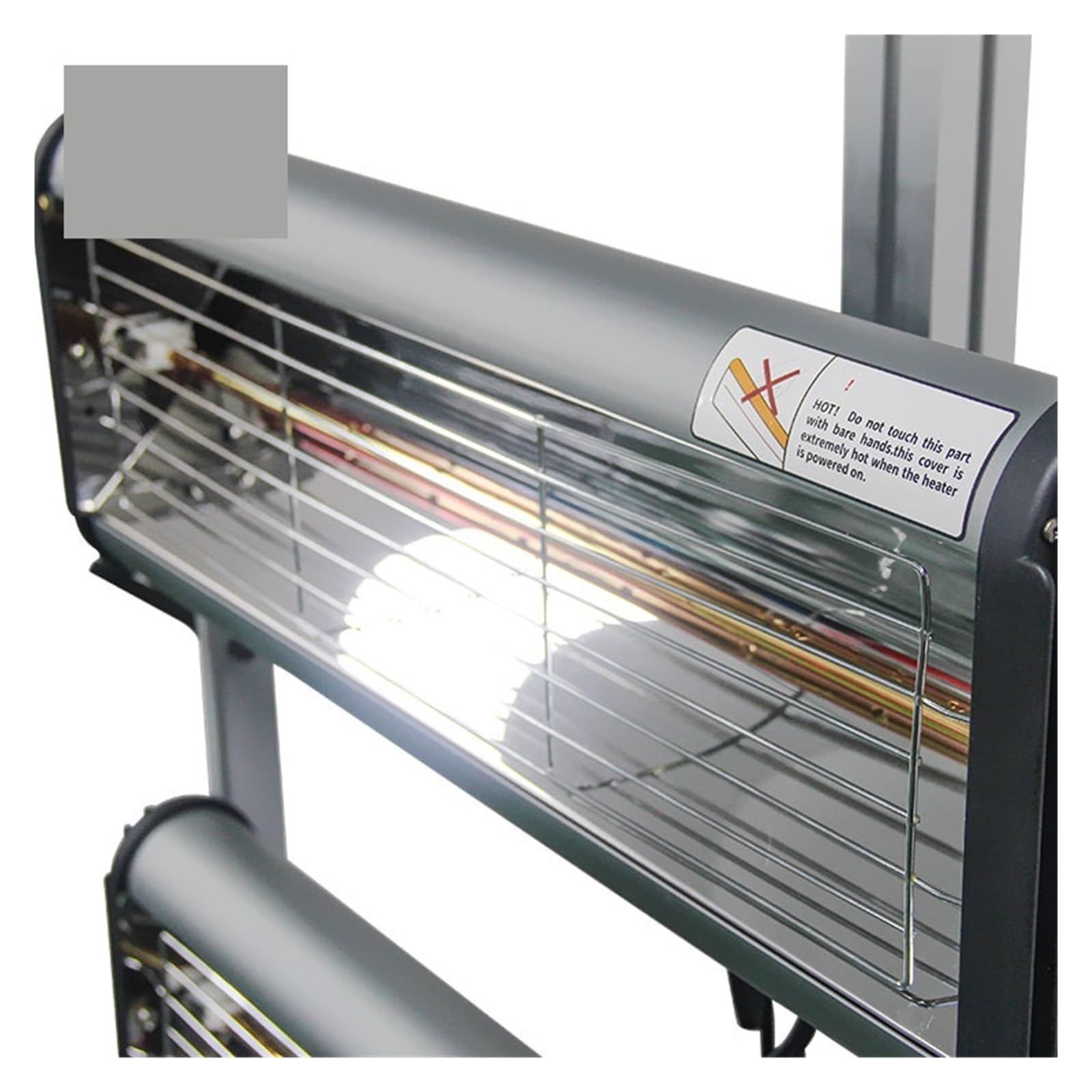 Riscaldatore For Riparazione Carrozzeria A Onde Corte 2000W Lampada For Polimerizzazione Della Vernice A Infrarossi Portatile