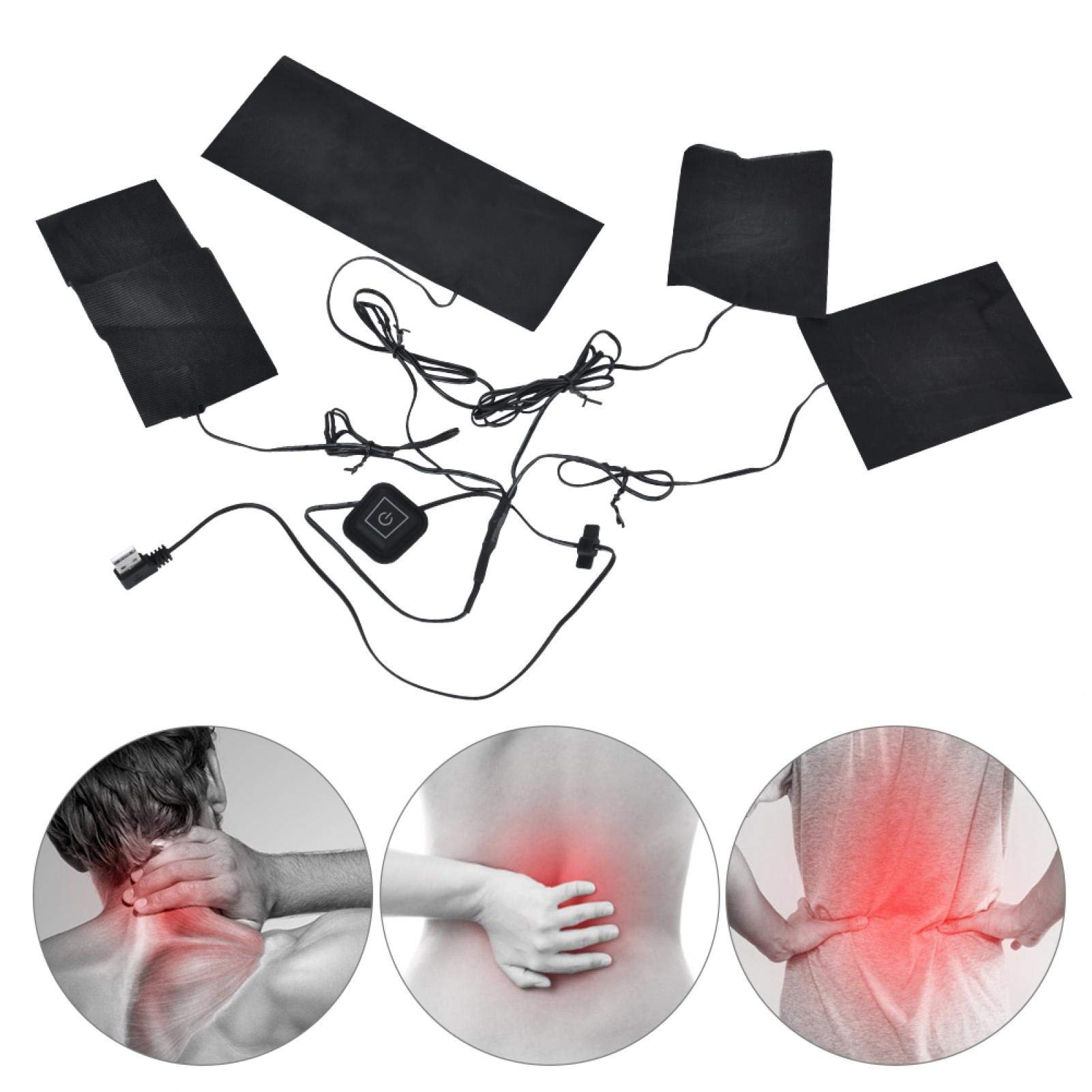 Cuscinetto Riscaldante Elettrico USB Fai Da Te, Abbigliamento Termico Giacca Riscaldata Da Esterno~p146834481