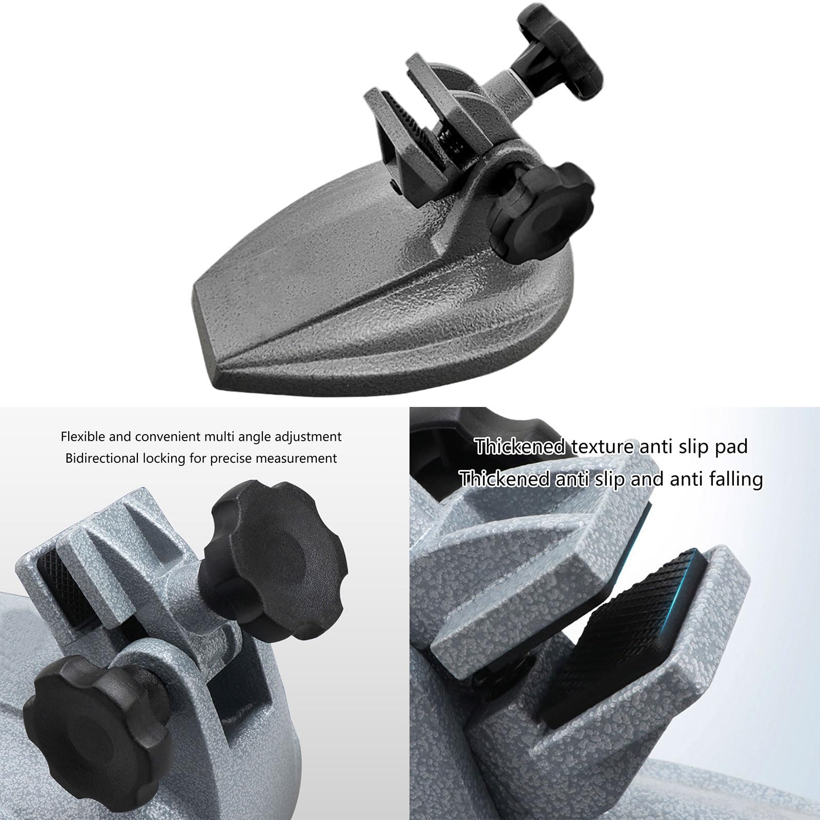 Soporte para micrómetro, soporte recubierto de pintura, herramienta de base de fijación ajustable para herramienta de medición de trabajo