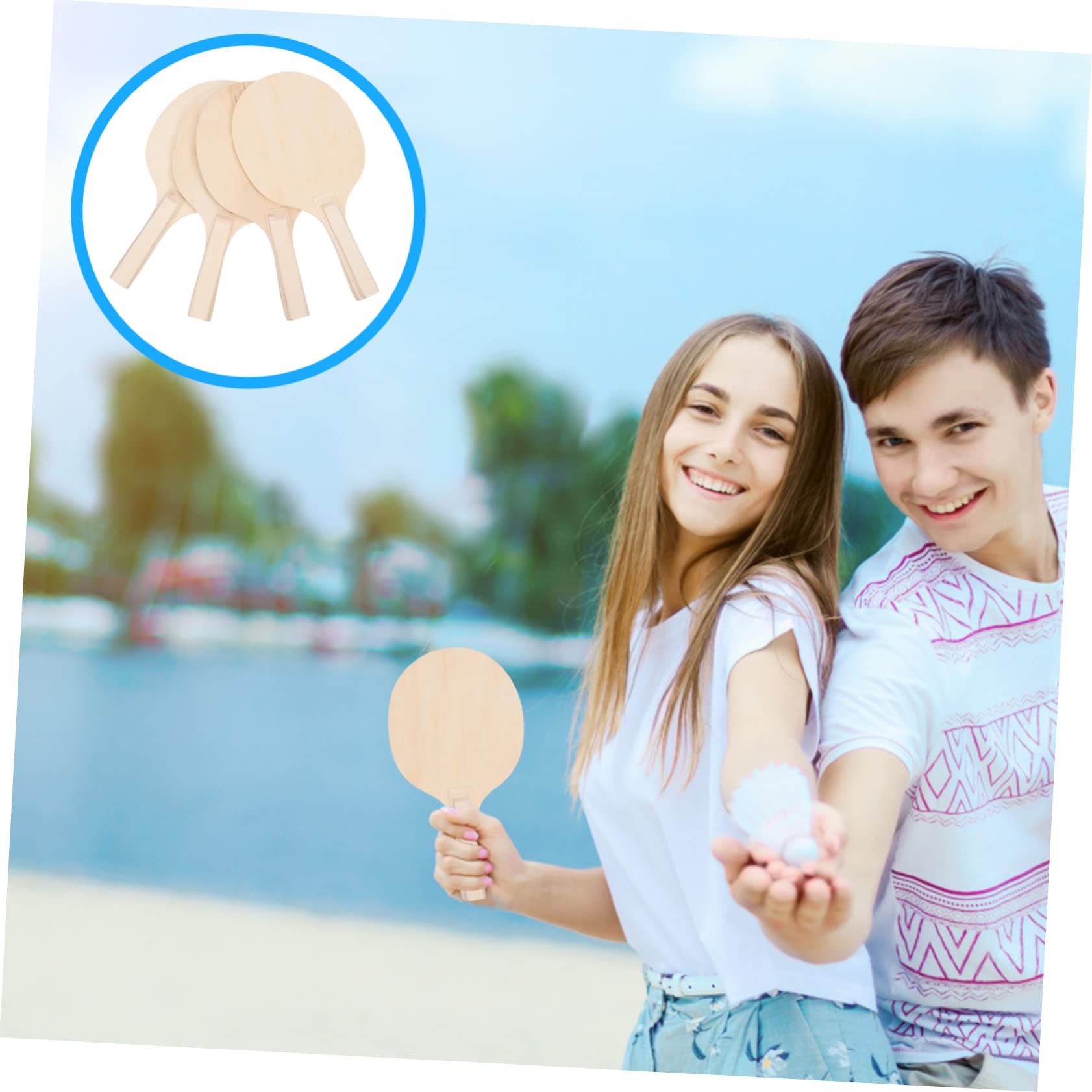KOMBIUDA Racchette Da Badminton Racchette Da Badminton Racchette Da Badminton Racchette Da Beach Racchette Da Spiaggia Racchette Da Pong Racchette Da Pong Racchette Da Beach