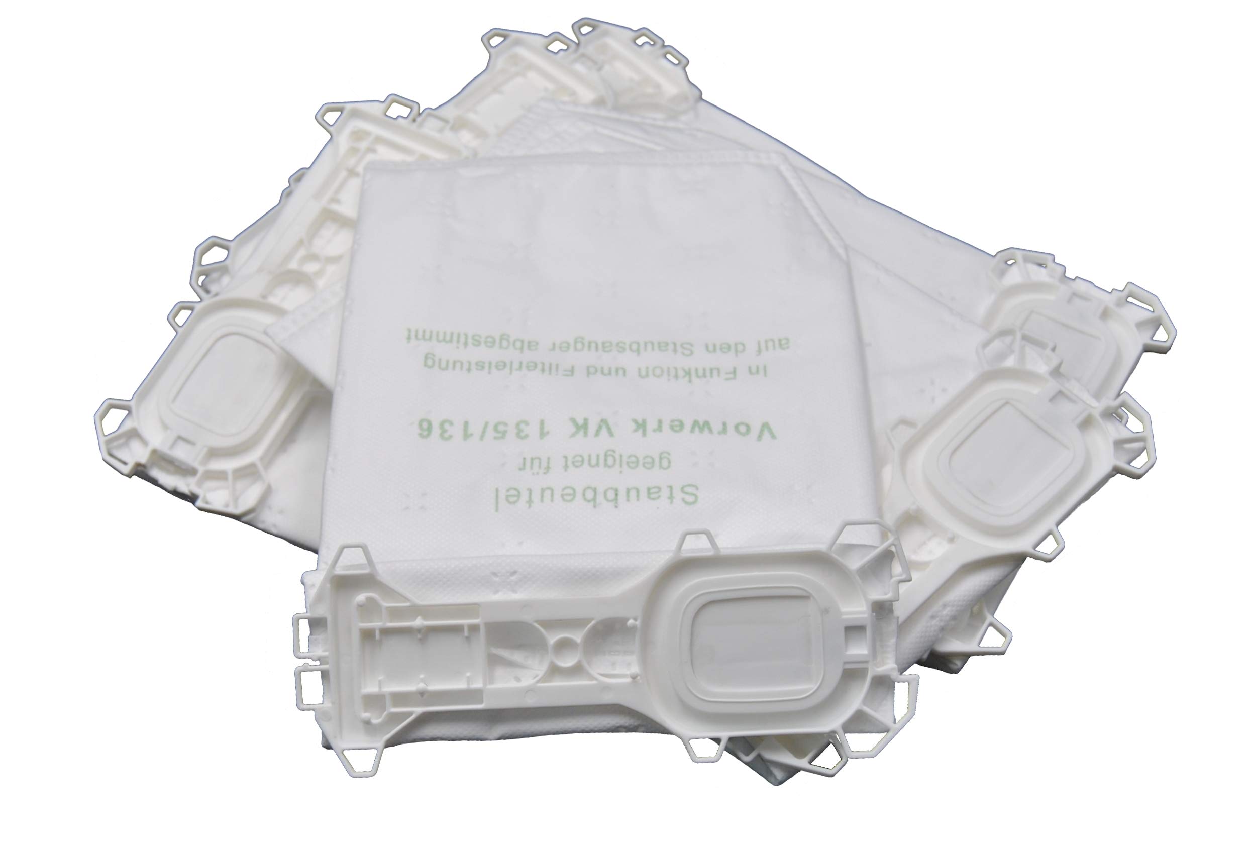 Set 12 Sacchetti + 12 Profumi Per Aspiratore Vorwerk Folletto VK135 E VK136 – Compatibili Con Microfibra