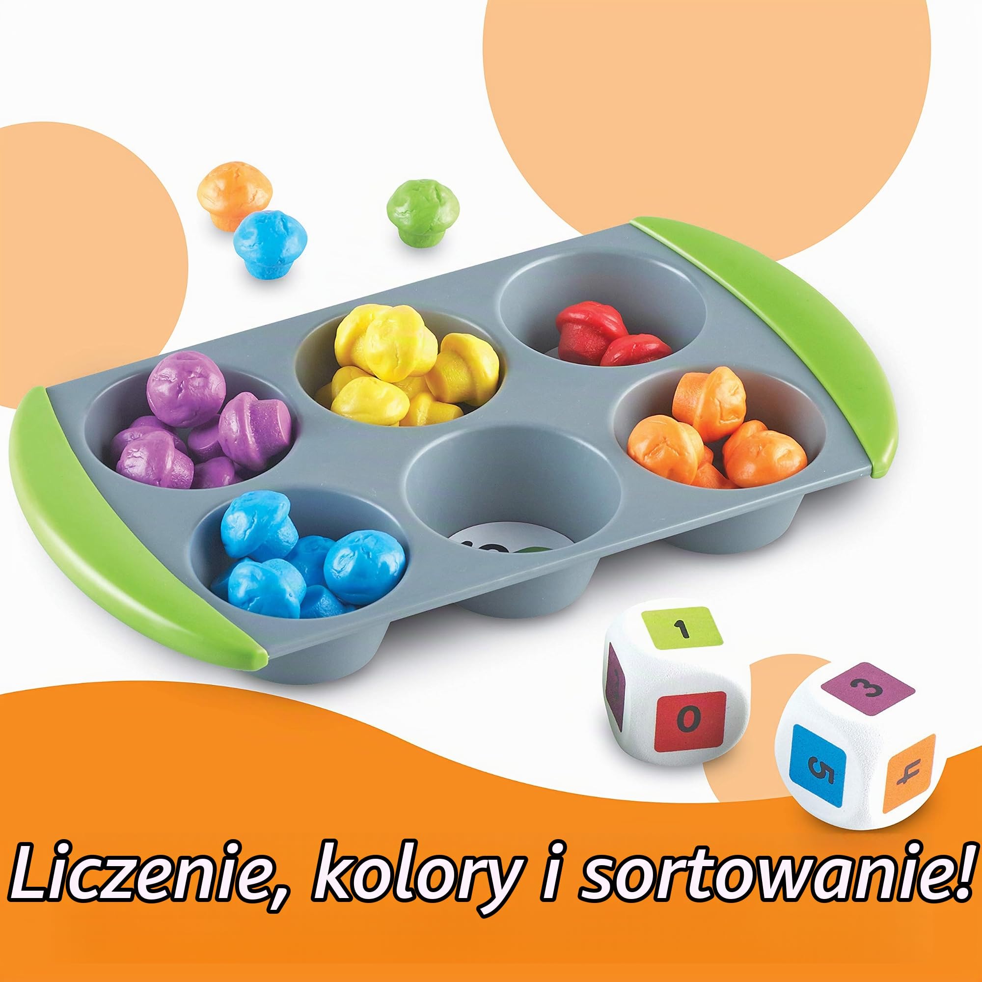 Learning Resources Mini Muffinka Mecz W Gór? Matematyka 76-Kawałek Aktywność Zestaw