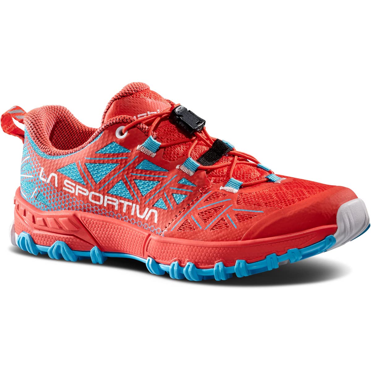 LA SPORTIVA Unisex Kinder Bushido Ii Jr Hibiscus/Malibu Blue Trailrunningschuhe