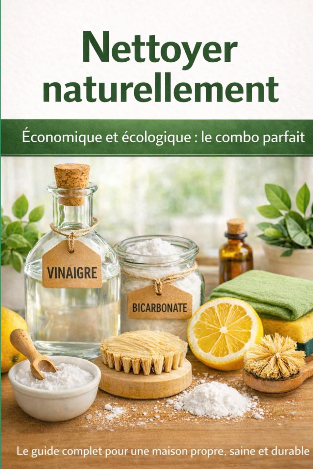 Nettoyer naturellement : Économique et écologique, le combo parfait: Méthodes, astuces et routines complètes pour une maison propre, saine et respectueuse de l’environnement