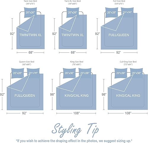 Miniatura 7 de Swift Home - Juego de edredón de alforza fruncida con diseño floral.