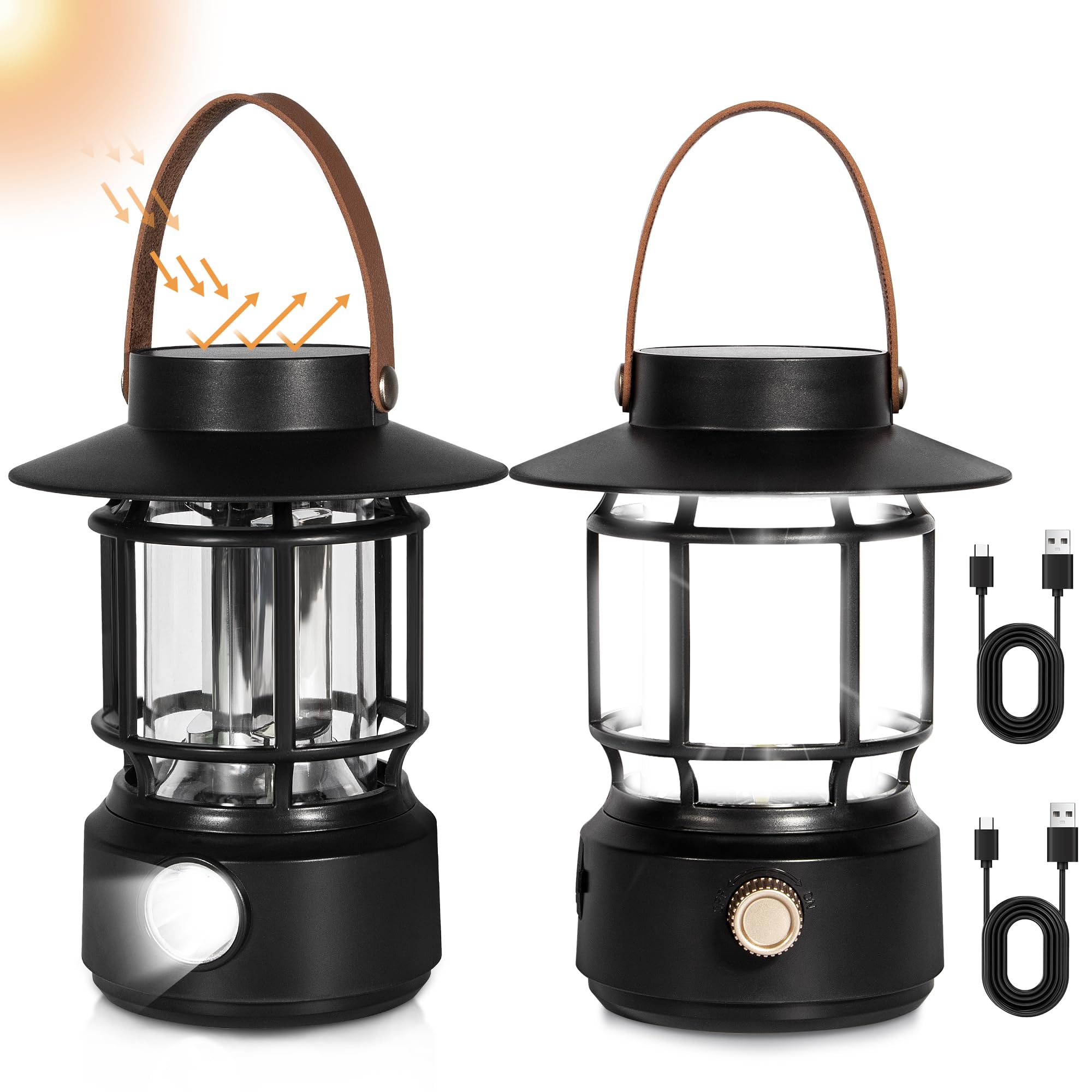 その他 Solar LED Camping Lantern wyw801m Amazon.com: Hand Crank Solar Camping Lantern, Large Capacity