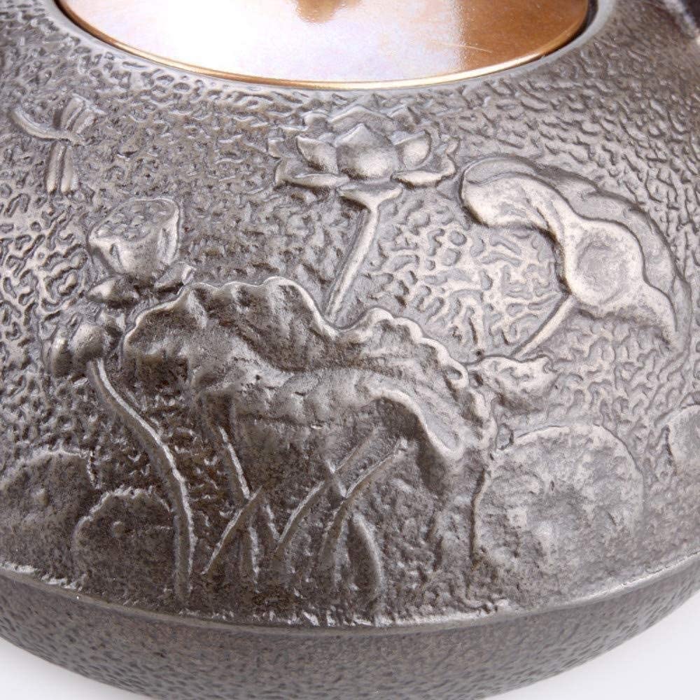 Théière Traditionnelle Théière En Fonte De 1200 ML Théières En Fer Artisanat Original Fer Paroi Intérieure Théière Double Cuivre Bouilloire Non Revêtue Théière Japonaise
