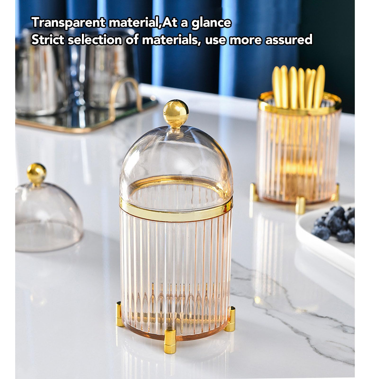 Small Forks Set Stainless Steel Portable Dessert Salad Fruit Forks with Storage Jar Home Restaurant Party Travel